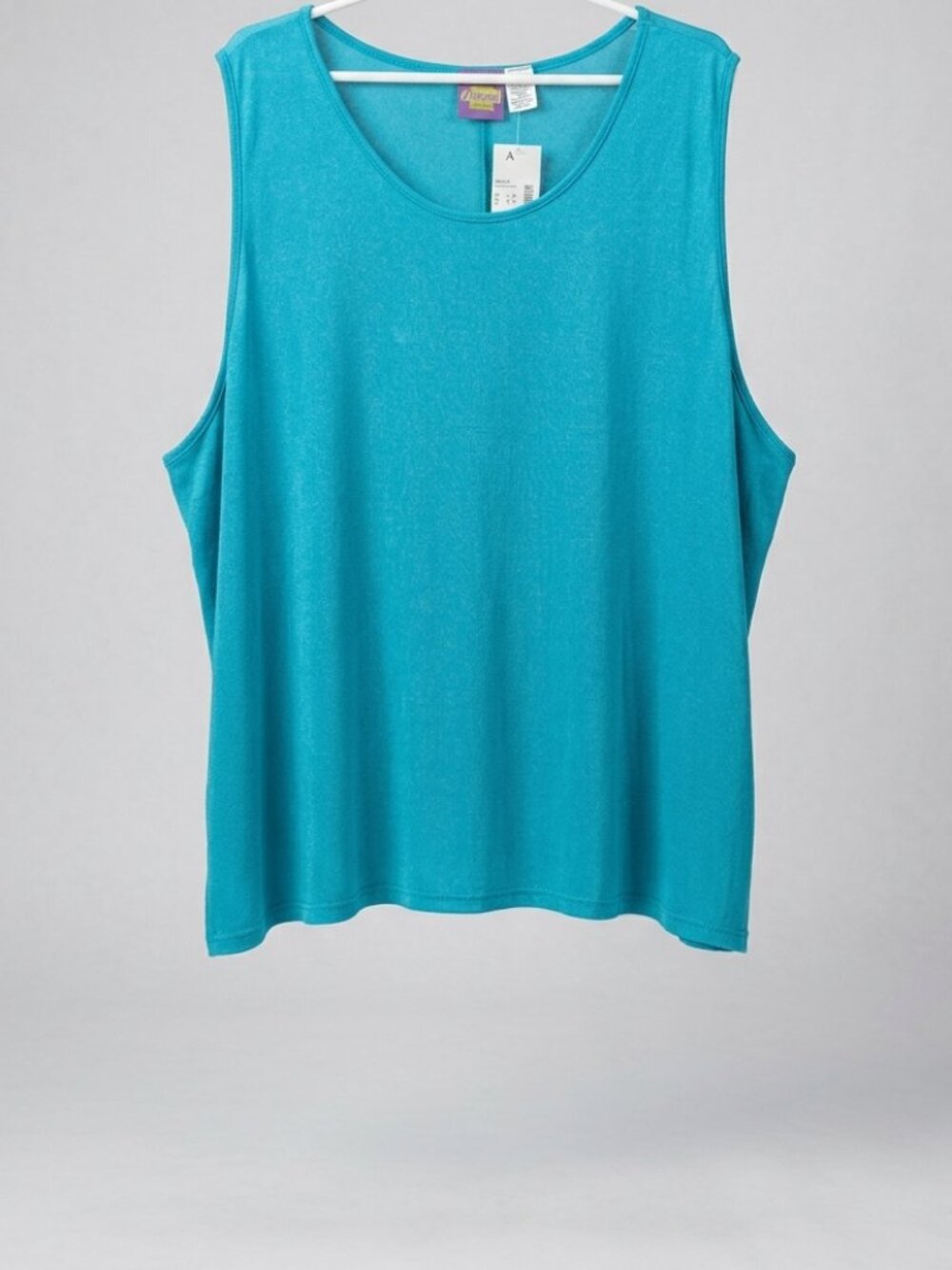 CM Shapes Teal Blue Tank Top NWT
